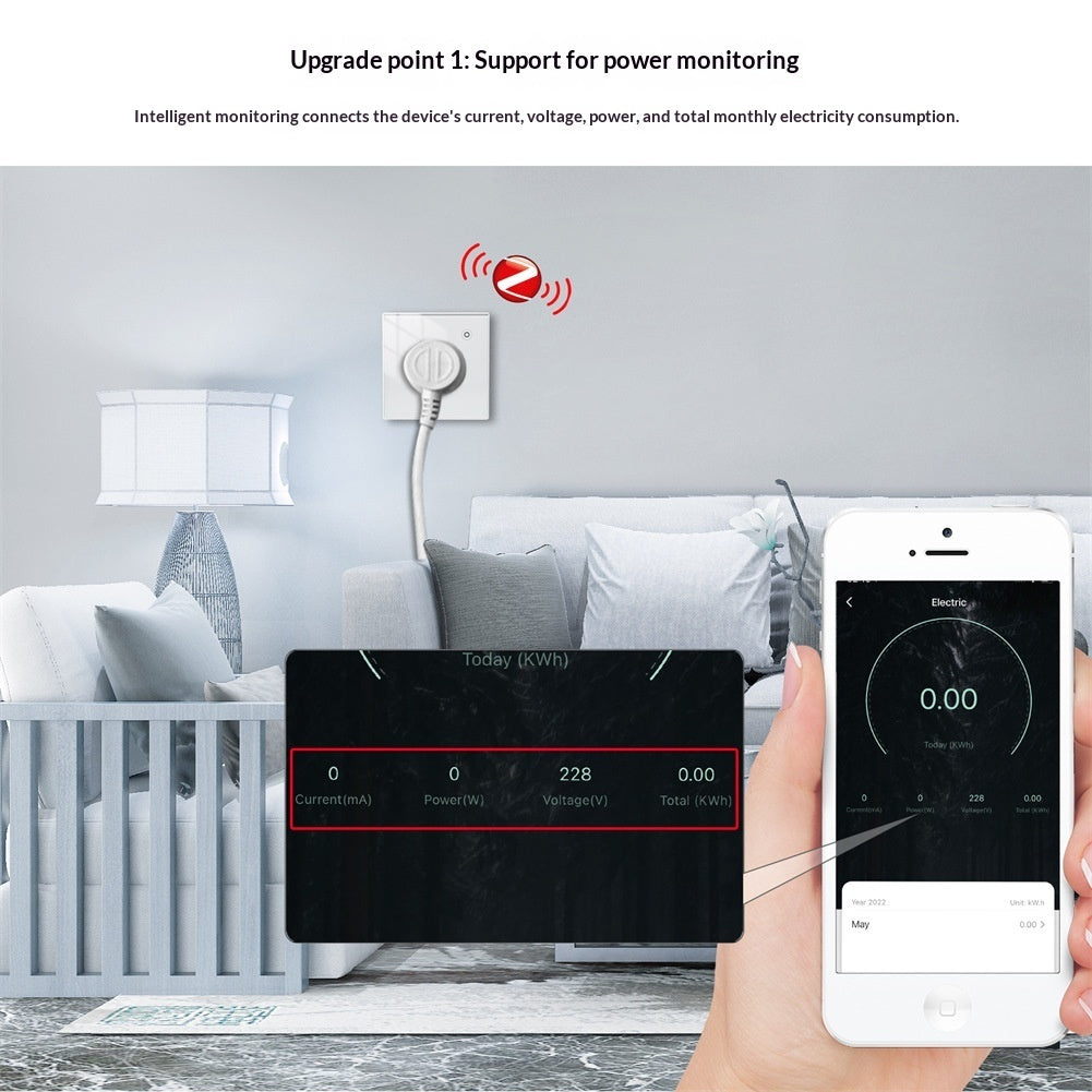 Multi Functional Home Graffiti Smart Home Socket