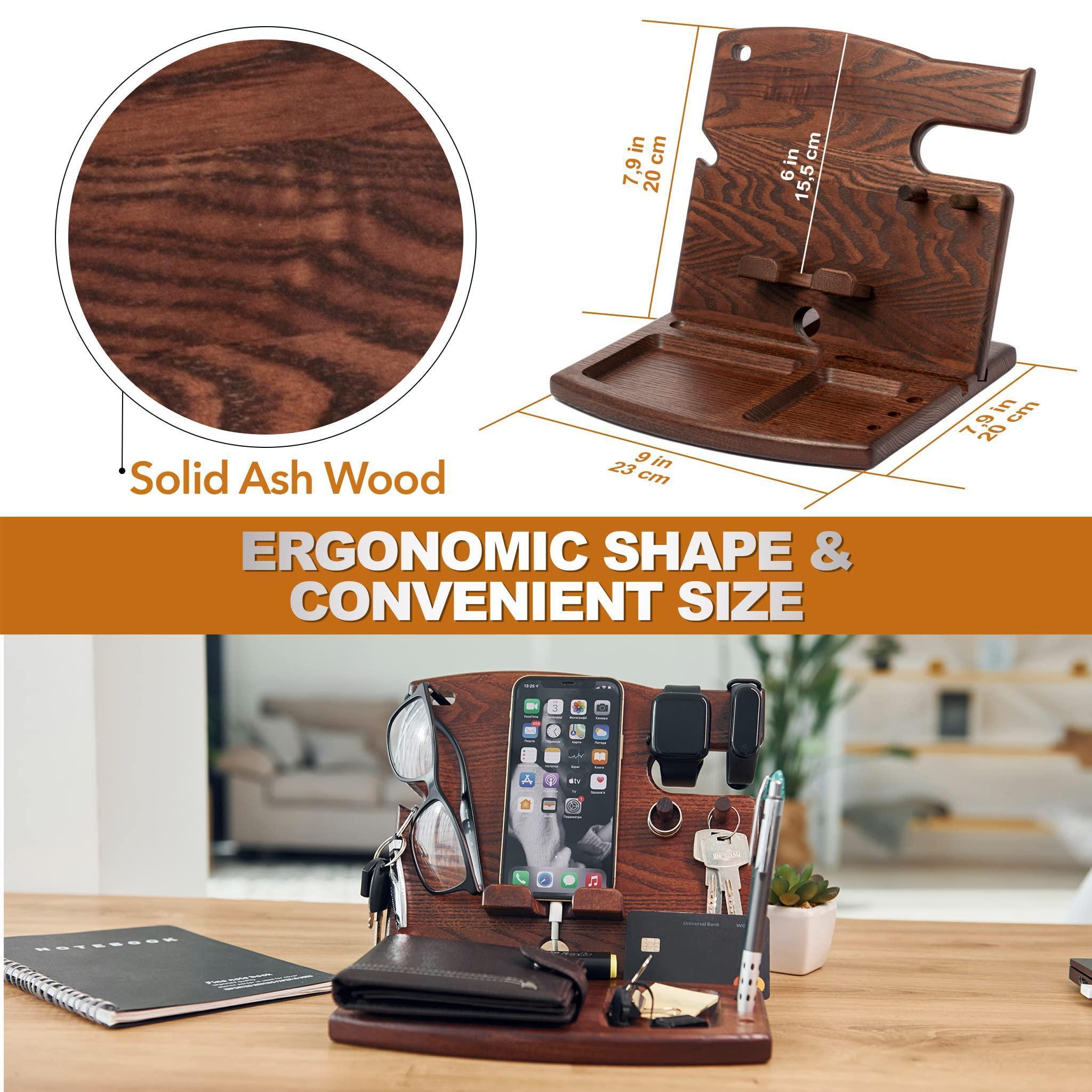 Wood Phone Docking