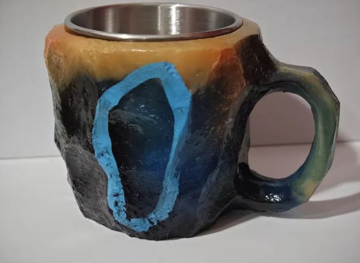 400ml Resin Mineral Coffee Mugs