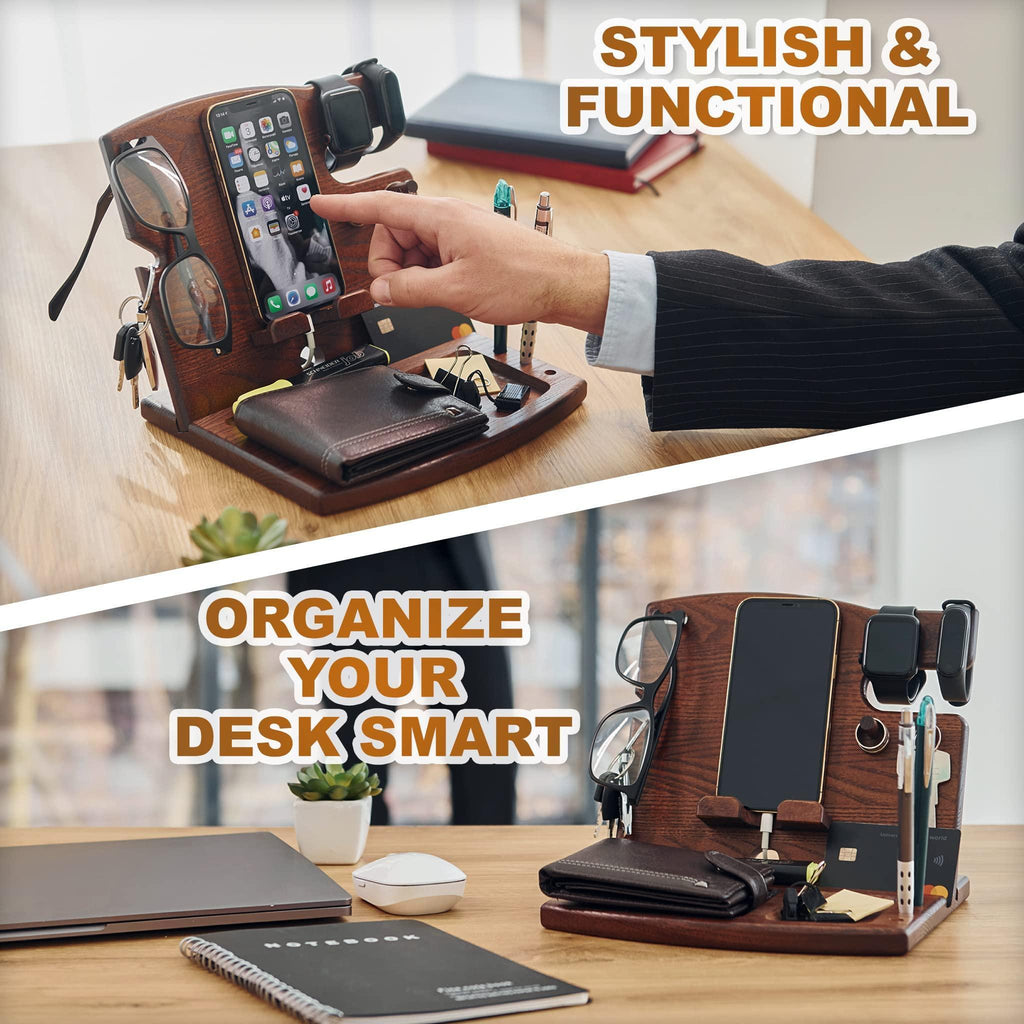 Wood Phone Docking