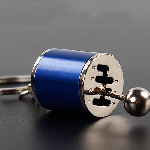 Metal Gear Shift Keychain