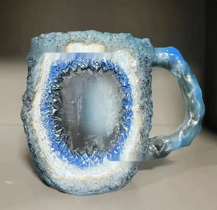 400ml Resin Mineral Coffee Mugs