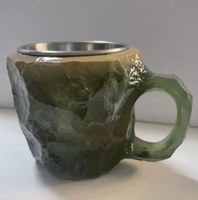 400ml Resin Mineral Coffee Mugs