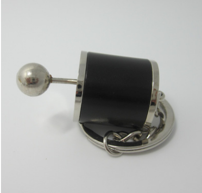 Metal Gear Shift Keychain