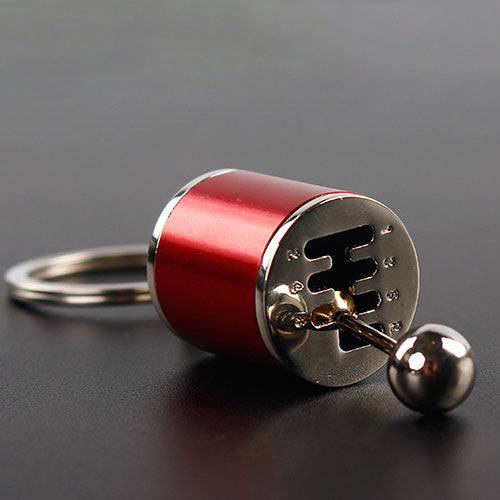 Metal Gear Shift Keychain